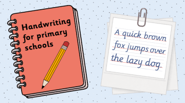 handwriting schemes for primary schools